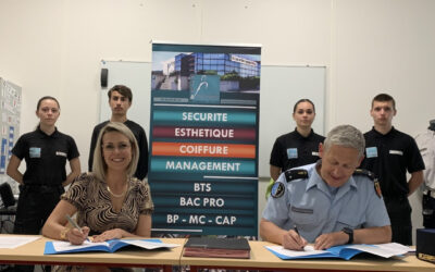 Un partenariat entre la gendarmerie et les élèves Bac Pro Métiers de la Sécurité 